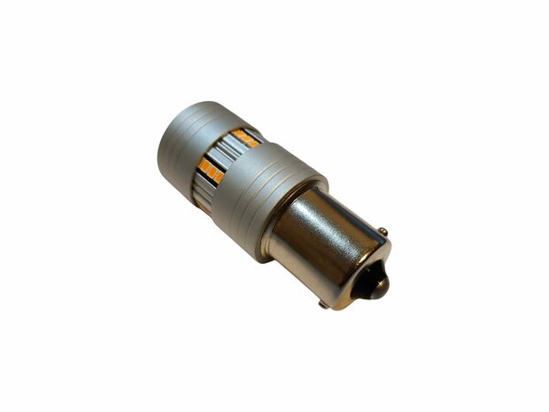 Knipperlichtlampje 12 Volt 21 Watt voor gebruik met voertuigen met Canbus systeem.  (12.BA15S.CANBUS.21.OA.03)