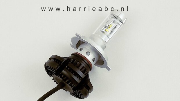 H4 led koplamp 50 watt 12 volt . (12.H4.50.83)